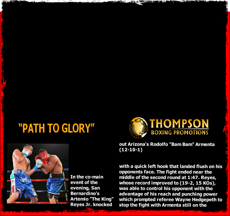 “PATH TO GLORY”"